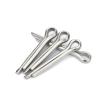 304 Stainless Steel U-Shaped Hairpin Cotter Pin, M5 x 60 mm, 10-Pack view 1