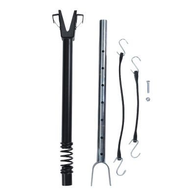 TOPINCN Adjustable Transom Saver, Shock-Absorbing Aluminum Alloy Outboard Motor Support Bracket