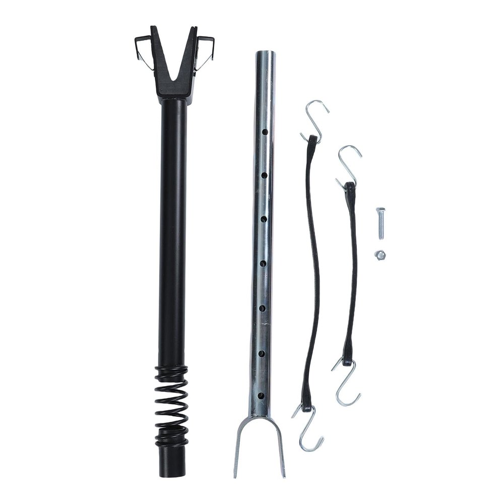 TOPINCN Adjustable Transom Saver, Shock-Absorbing Aluminum Alloy Outboard Motor Support Bracket