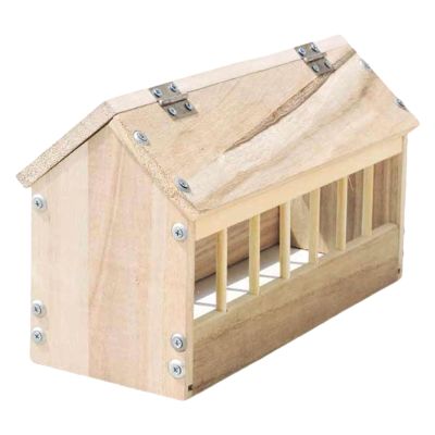 Quail Feeder – Duckling Feeding Station, House-Style Feeder for Outdoor Poultry