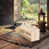 Quail Feeder – Duckling Feeding Station, House-Style Feeder for Outdoor Poultry view 2