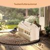 Quail Feeder – Duckling Feeding Station, House-Style Feeder for Outdoor Poultry view 3