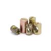 M6/M8 Hammer-In Barrel Nuts, Zinc-Plated, Horizontal-Hole Furniture Nuts (M6 × 15 mm, 10-Pack) view 4