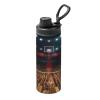 Professional Basketball Arena Insulated Water Bottle with Handle, 530 ml, Stainless Steel Sports Bottle for School and Travel view 1
