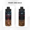 Professional Basketball Arena Insulated Water Bottle with Handle, 530 ml, Stainless Steel Sports Bottle for School and Travel view 3