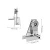 FUTUREORYY Stainless Steel Replacement Flagpole Handle with Ergonomic Crank view 2