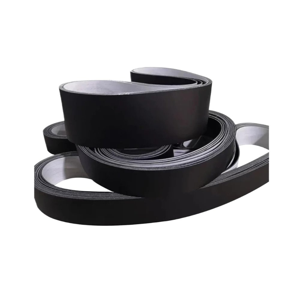 Industrial Conveyor Belt in Matte Black PVC
