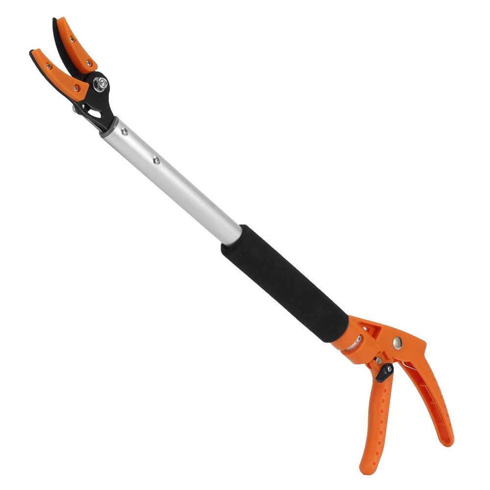 Hamwesh Tree Pruner, 2-Ft Lightweight Aluminum Handle Fruit Picker