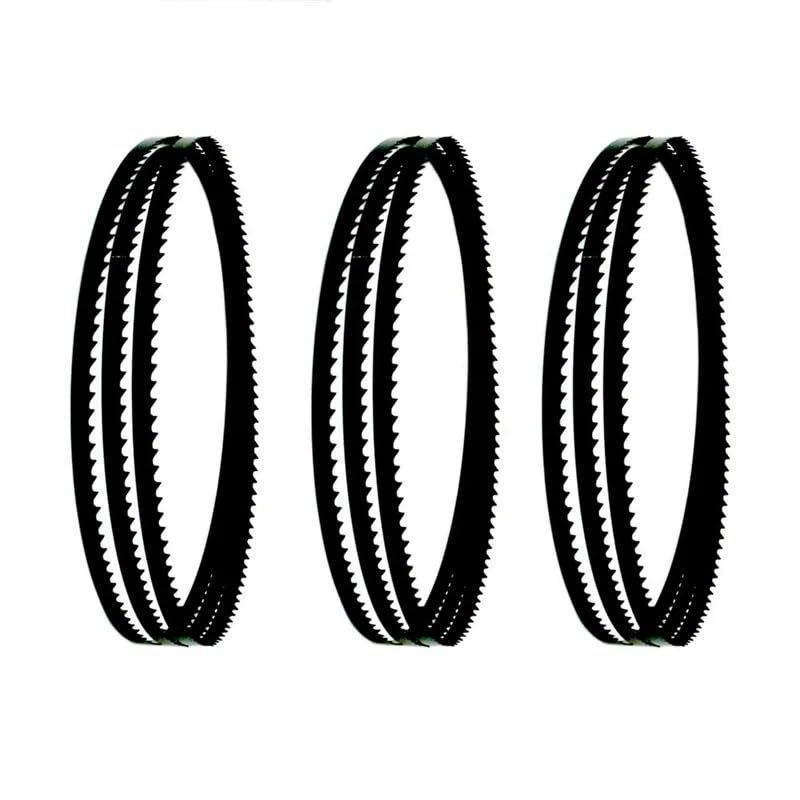 3-Pack 2320 x 10 mm 6 TPI Bandsaw Blades for Woodworking