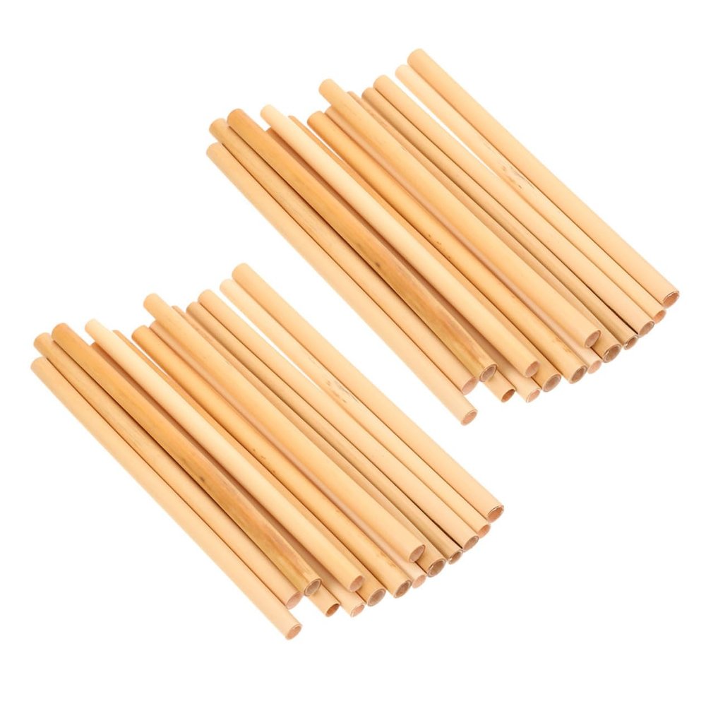 Supvox 100-Piece Reed Tube Refill for Mason Bee Houses, 20 cm
