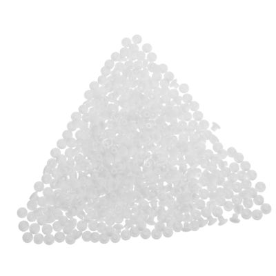 GLEAVI 500-Piece Round White Plastic Screw Hole Plugs for Furniture
