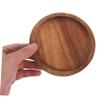 ULTECHNOVO Round Solid Wood Serving Tray with Feet view 4