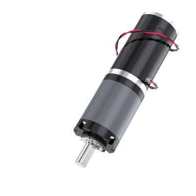 CSFFA 32GP-31ZY Miniature Planetary DC Gear Motor, 12–24 V, 11–2160 RPM, Carbon Brush, Adjustable Speed, Forward/Reverse (21 RPM, 12 V, Single Motor)