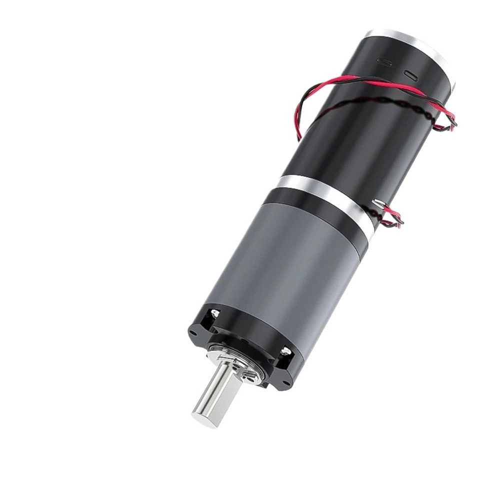 CSFFA 32GP-31ZY Miniature Planetary DC Gear Motor, 12–24 V, 11–2160 RPM, Carbon Brush, Adjustable Speed, Forward/Reverse (21 RPM, 12 V, Single Motor)