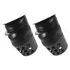 Toddmomy 4-Piece Replacement Pool Table Pockets, PE Mesh with Black Drop Nets, Easy to Install for Standard Tables view 1