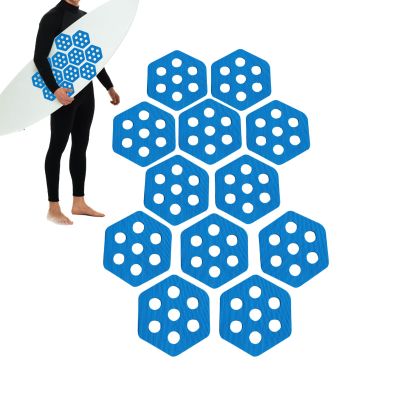 Surfboard Traction Pads, 12-Piece Set
