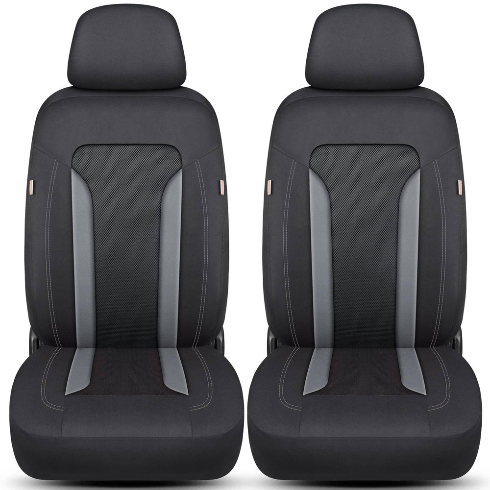 Protective Seat Covers for Mercedes EQV, 2020+, Black/Gray TF2