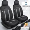 Protective Seat Covers for Mercedes EQV, 2020+, Black/Gray TF2 view 4