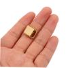 Housoutil 100-Piece Copper Crimp Ends for Flat Ribbon Cables, Jewelry and Straps view 4