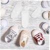 NOLITOY 90-Piece Transparent Plastic Baby Shoe Display Forms view 3