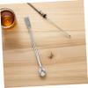 BRIGHTFUFU 2-Pack Stainless Steel Laboratory Spoons with Long Handles for Precise Dosing view 4