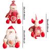 Christmas Treat 3-Piece Christmas Treat Bags with Santa and Reindeer view 2