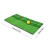 Practice Mat | 28 x 50 cm Portable Hitting Mat with Putter | Secure Grip for Indoor and Outdoor Use | Training Aid for Beginners | Includes Tee and Folding Putter view 3