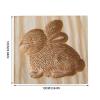 DIY 3D Wooden Cookie Mold, Cute Animal Shape, Cookie Stamp, Brown-C view 3