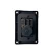 YCZ4-B Large-Mounting-Plate Electromagnetic 400 V 7-Pin Power-Failure-Protection Emergency Stop Button Switch, Replacement for KJD18 view 4