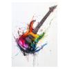 Guitar Paint by Numbers for Adults, 100 x 135 cm, DIY Acrylic Painting Kit view 1