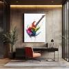 Guitar Paint by Numbers for Adults, 100 x 135 cm, DIY Acrylic Painting Kit view 3