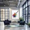 Guitar Paint by Numbers for Adults, 100 x 135 cm, DIY Acrylic Painting Kit view 4