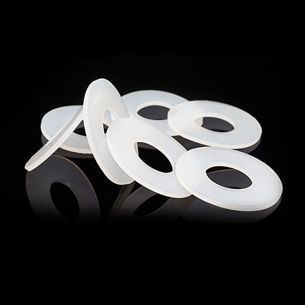 10 Food-Grade Silicone O-Rings, 2 mm Thick, 16 x 6 x 2 mm
