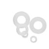 10 Food-Grade Silicone O-Rings, 2 mm Thick, 16 x 6 x 2 mm view 4