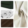 PSHCEE Blackout Curtain, 1-Piece Set, 240 x 130 cm, Light Gray view 4