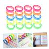 FUNOMOCYA Transparent PET Highlighting Tape, 20 Rolls, Waterproof, Matte Surface view 3