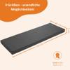 sleepling 2-Pack Bench Cushions 120 x 40 cm, Indoor & Outdoor, Dark Gray view 2