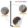 MarxaN L-Shaped Handrail for Floor and Ceiling Mounting, Straight Pipe, 85 cm view 3
