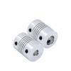 Tangerniu 5-Pack 19 x 25 mm Flexible Shaft Couplings, 5 mm to 8 mm view 4