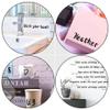 UTHCLO 8-Piece Black Self-Adhesive Waterproof Labels for Mailboxes, House Numbers, Letters and Numbers view 3