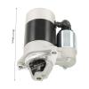 Fridgestea 12V 1kW Clockwise Starter Motor, 8-Tooth, for 170F–188F Diesel Engines view 2