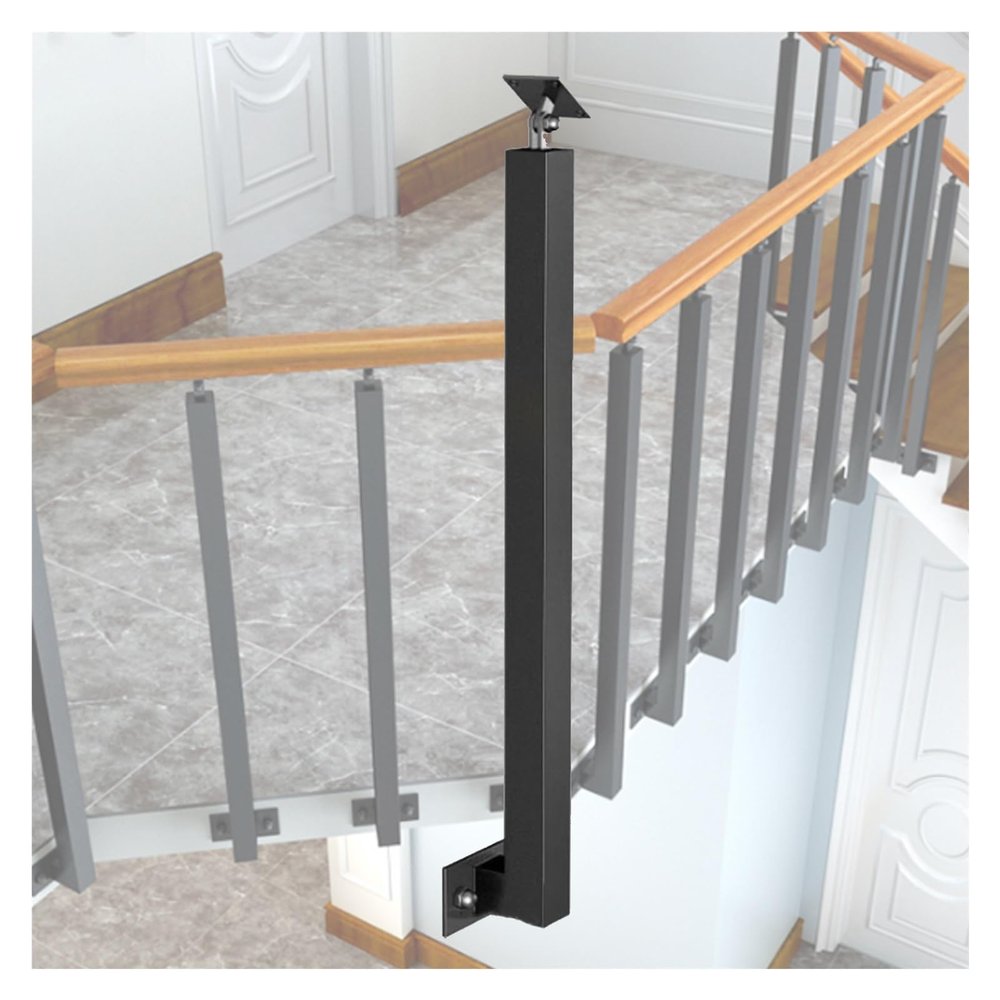 510-Piece Adjustable Metal Railing Spindle Set, 270° Handrail for Decks, Balconies and Stairs