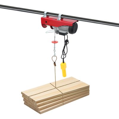 MEELRYD Electric Wire Rope Hoist, 400–800 kg, 12 m, Wireless Remote