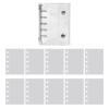 Notebook Filler Paper with Clear PVC Cover, 5-Ring Loose-Leaf Notebook 10 view 1