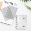 Notebook Filler Paper with Clear PVC Cover, 5-Ring Loose-Leaf Notebook 10 view 3