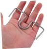 Yardwe 40-Piece Fruit Tree Branch Training Clips, Galvanized Metal, Silver view 4