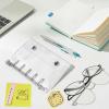 Transparent PVC 5-Ring Loose-Leaf Refill, M5, 10 Sheets view 3
