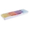 Durlo Empty Watercolor Palette, Metal Tin with 26 Half Pans and Lid view 2