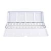 Durlo Empty Watercolor Palette, Metal Tin with 26 Half Pans and Lid view 4