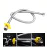 1-Piece 1/2-Inch 150 cm Type A Stainless Steel 304 Braided Flexible Water Hose view 2